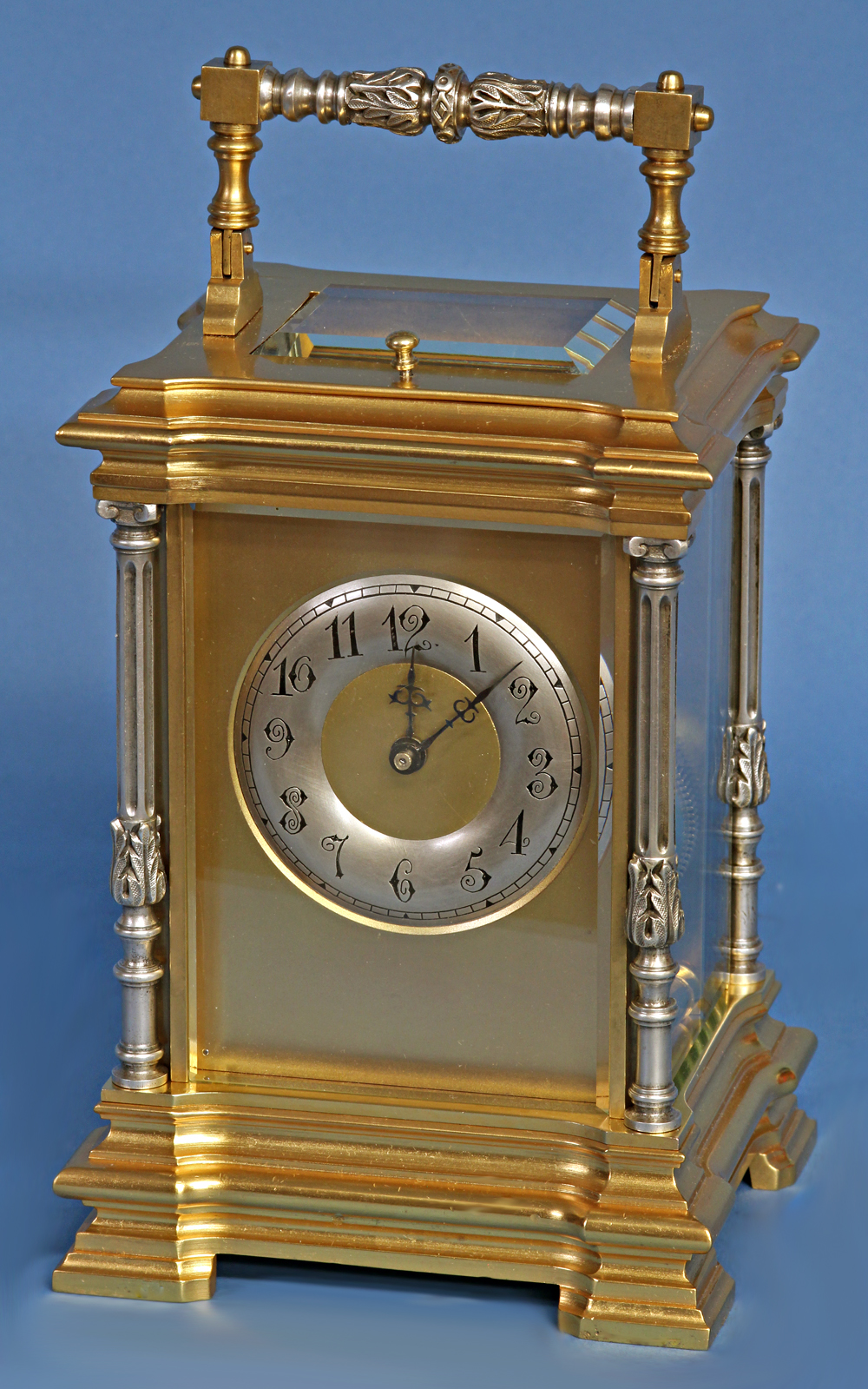 c.1885 Petite-Sonnerie Carriage Clock by Tiffany Makers.