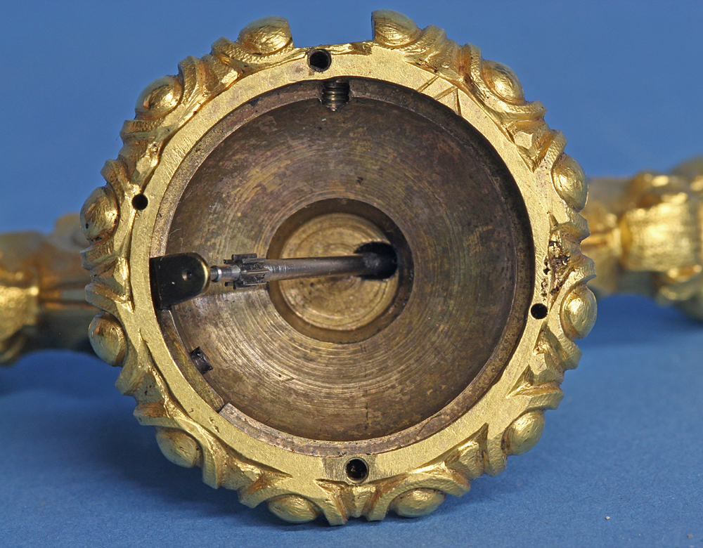 Exhibition Mystery Portico Clock by Robert-Houdin.