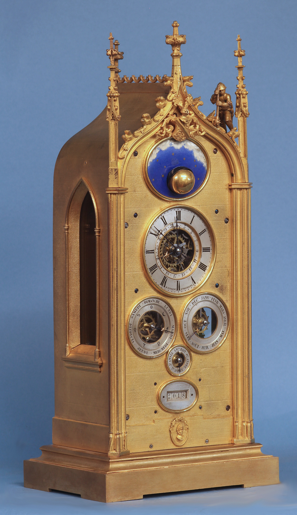 Astronomical Table Clock | Antique pendulum wall clock 