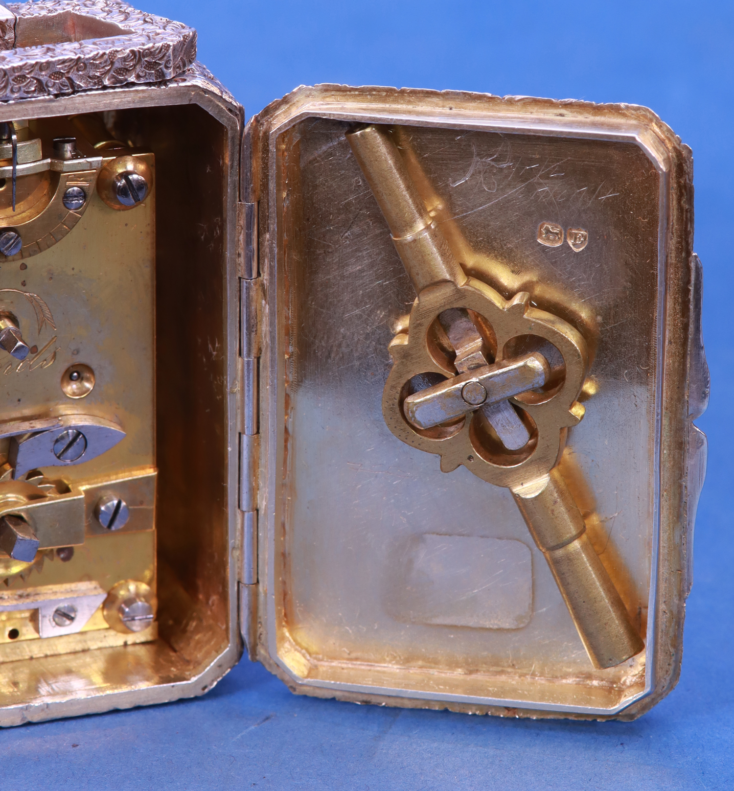 silver engraved 8