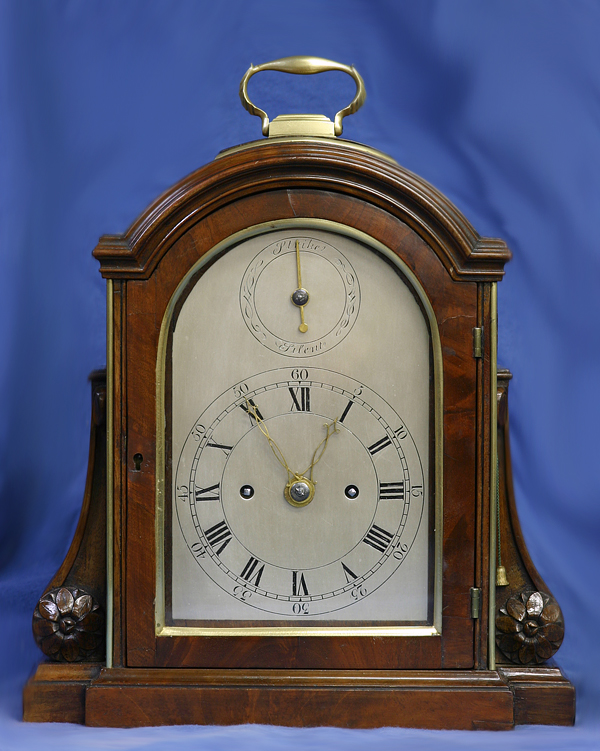 c.1803 Small English Mahogany Bracket clock