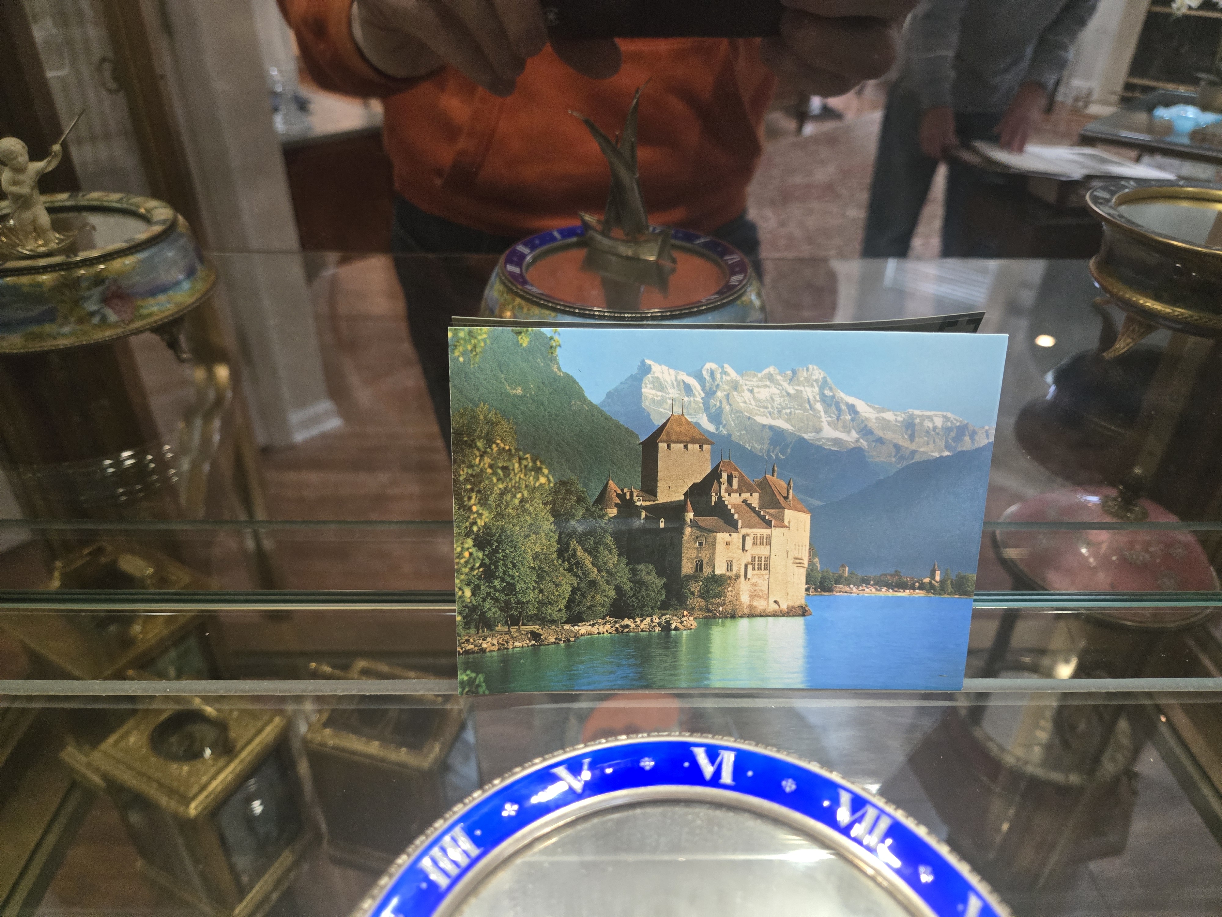 Rare Swiss Early 20th Century Annular Dial Clock, 57938.