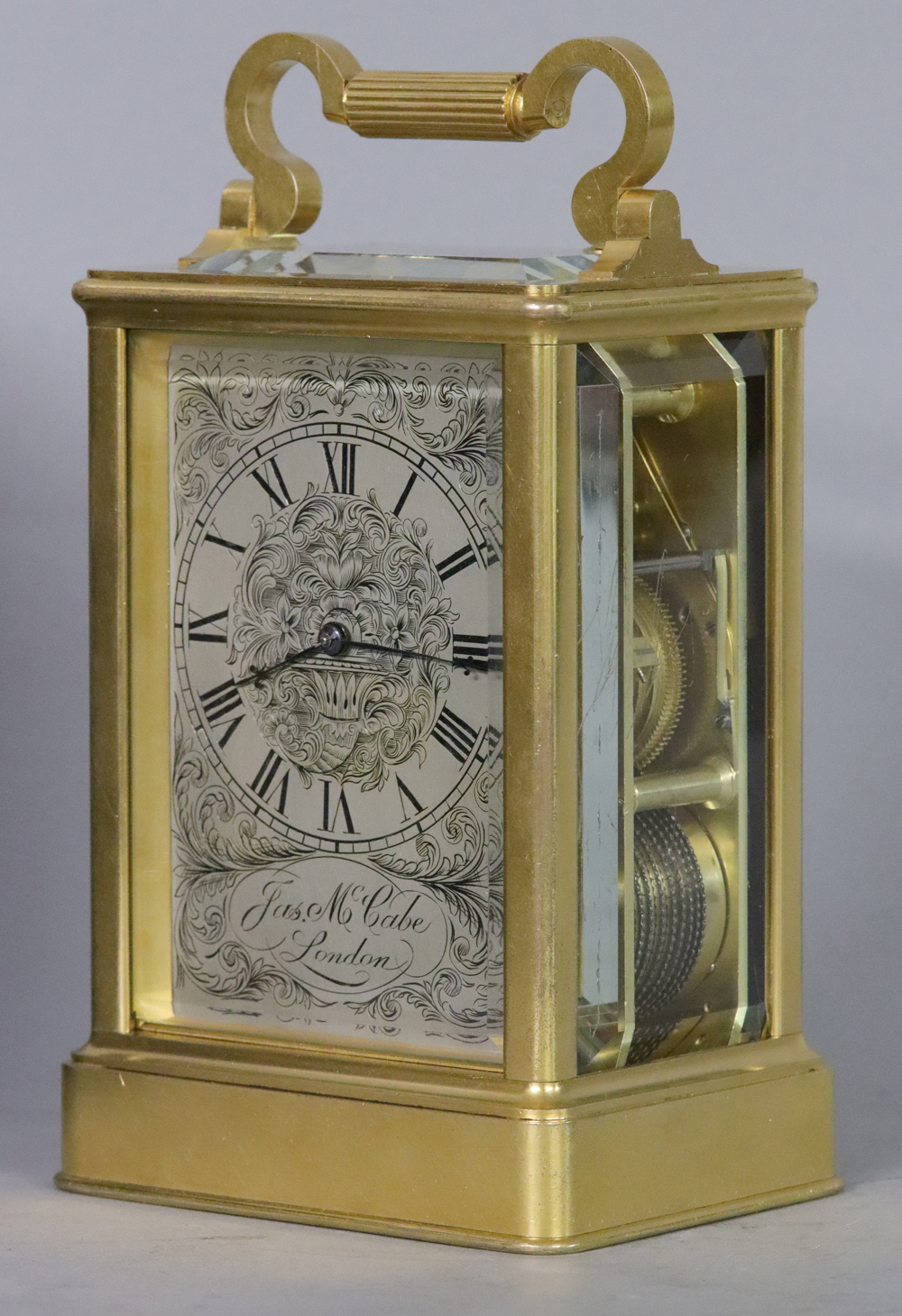 c.1840 English Ormolu Carriage Clock – James McCabe.